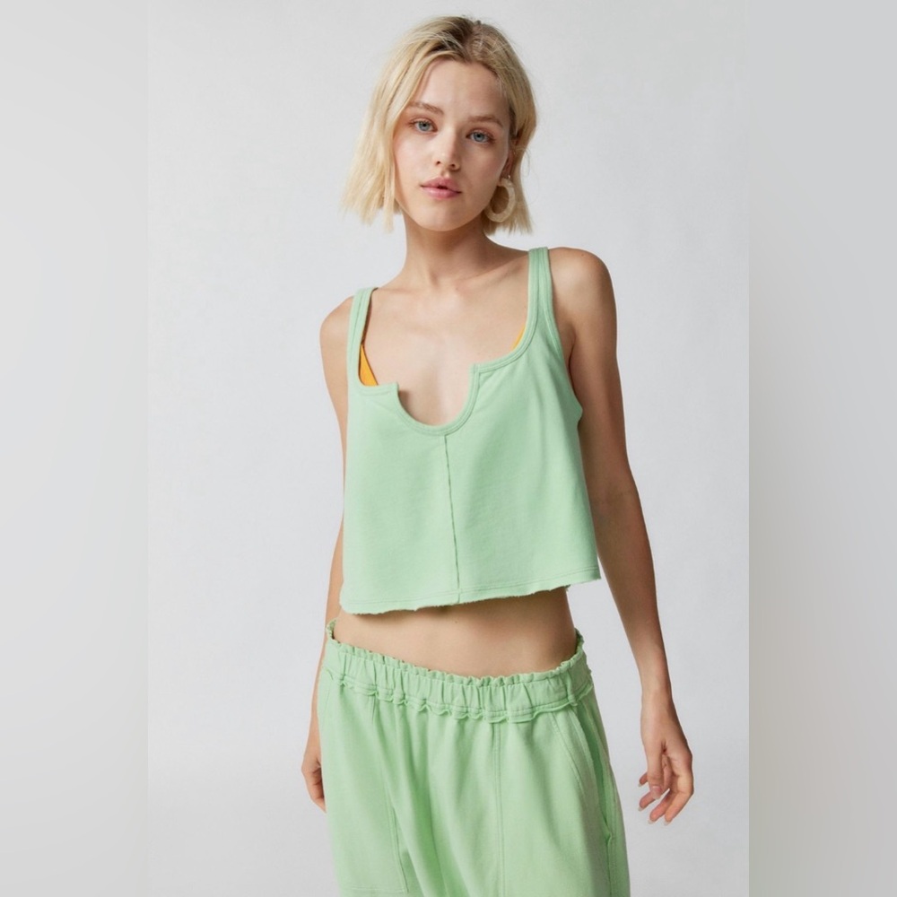 LIKE NEW OUT FROM UNDER URBAN OUTFITTERS RYDER NOTCHED TANK,